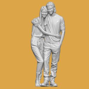 YOUNG COUPLE FOR DIORAMA