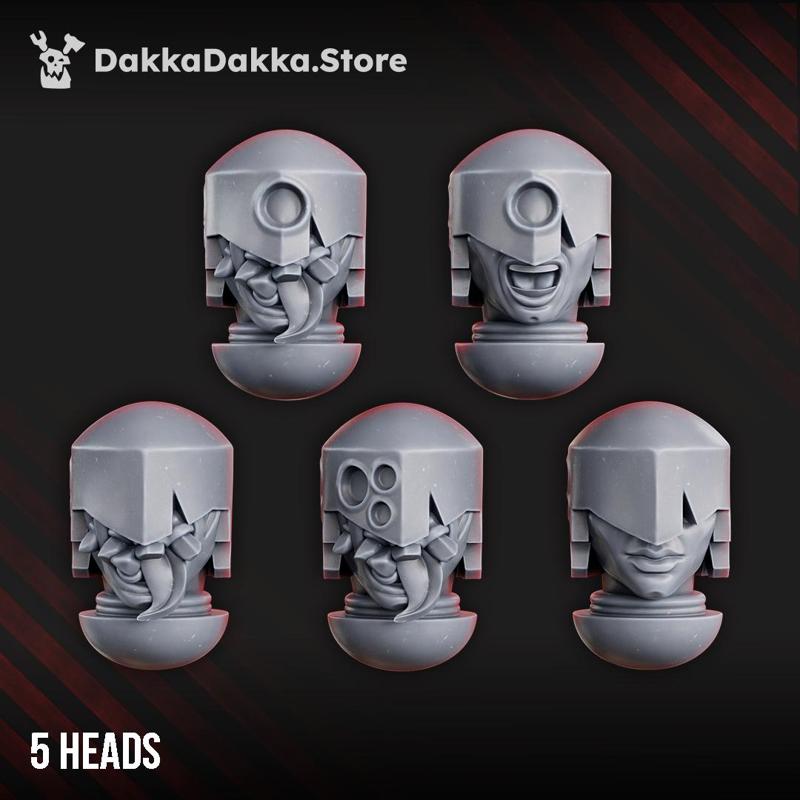 Piper The Cursed Heads Set #1