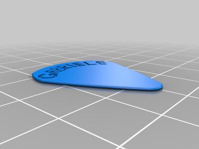 guitar pick Gabriele