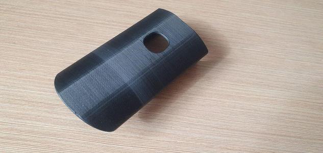 Bicycle light visor for Fenix BC30 v2.0 - simplified version 1. For bike.