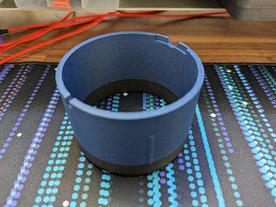 Polymaker Bambu Reusable Spool Adapter - Thinner with Filament Notch