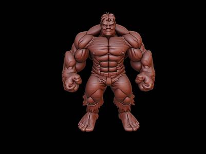 Hulk figure Bust