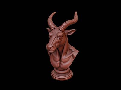 Centaur Beast Bust