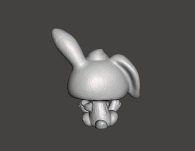RABBIT TOY FIGURES .STL .OBJ