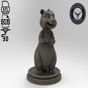 Beaver Animal 3d Printing