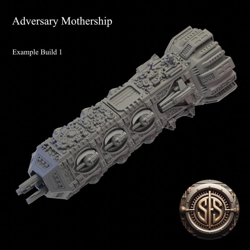 Adversary Mothership and Escorts