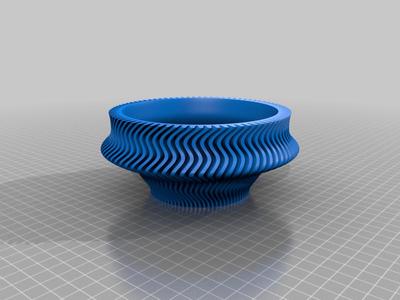 Spiralised Vase / Bowl + Tutorial