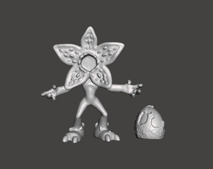 Figure Stranger Things Demogorgan .stl .obj