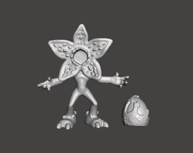 Figure Stranger Things Demogorgan .stl .obj