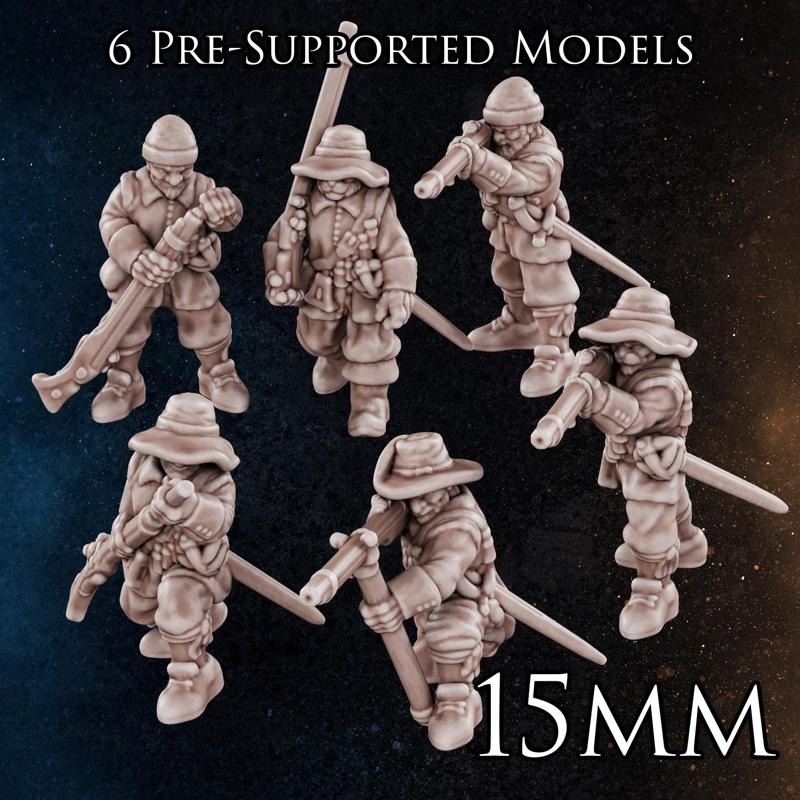 15mm - Musketeer - English Civil War - Pike & Shot