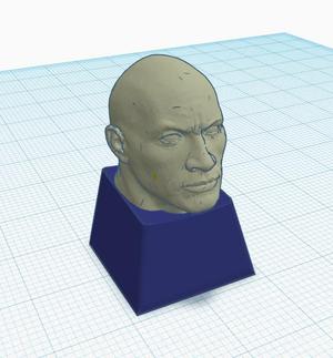 the rock head keycap