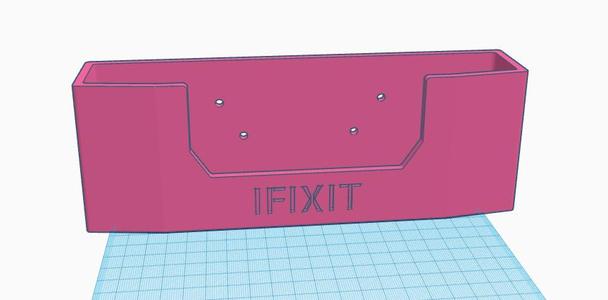 ifixit manta wall with screw holes