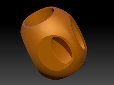 Modern cup model 2