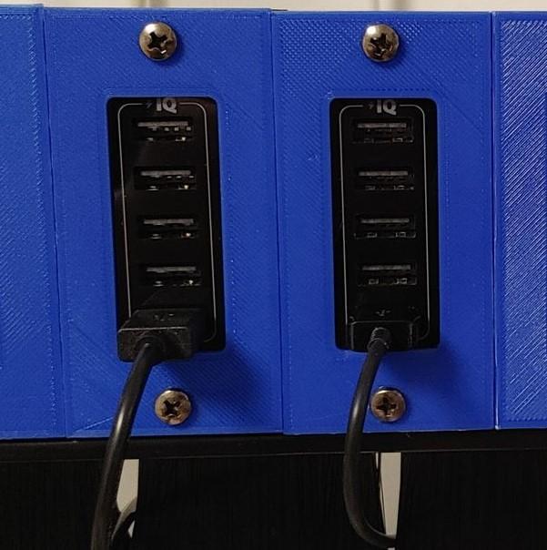Anker 5 Port USB charger DAP 19 inch mount