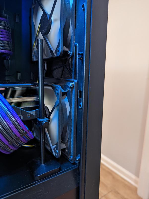 140mm to 120mm Fan Adapter Rigid