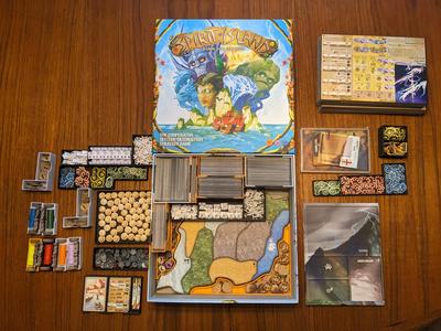 Spirit Island - One box insert (fits base game + Branch & Claw + Jagged Earth + Feather & Flame)