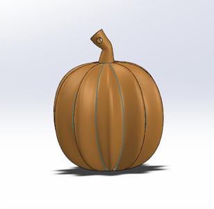 Pumpkin Earring