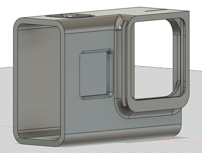 GOPRO HERO 8 CASE w/ JELLO GUARD SLOT