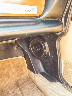 FIAT Spider Front 6.5" Speaker Adapter