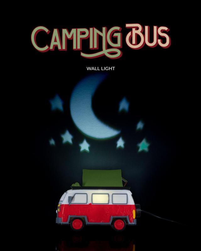 Camping Bus Wall Light