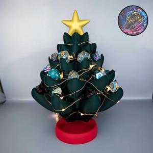 Christmas Tree Dice Tower Holder