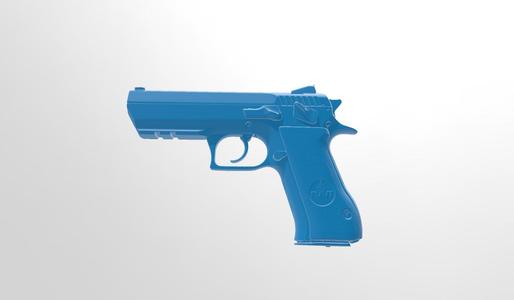 3D SCANNING IWI Jericho 941F 9mm Full Metal GUN MOLD