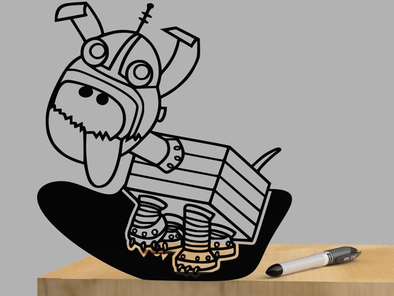 Jimmy Neutron's dog Goddard