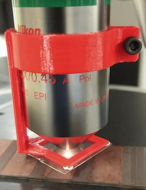 Protection for microscope objective