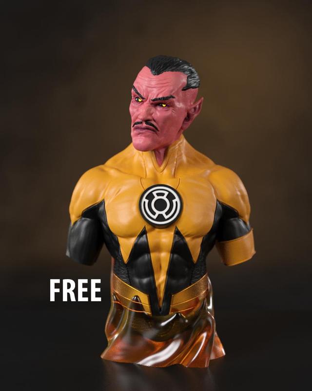 Sinestro Bust - STL