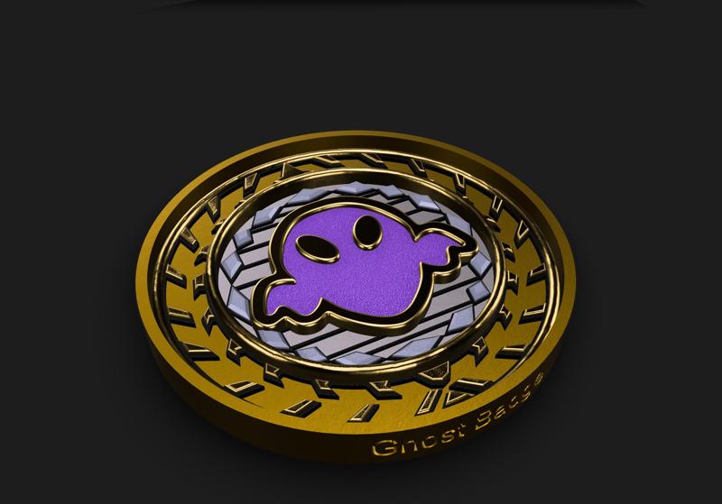 Ghost Badge Paldea Ryme Pokemon