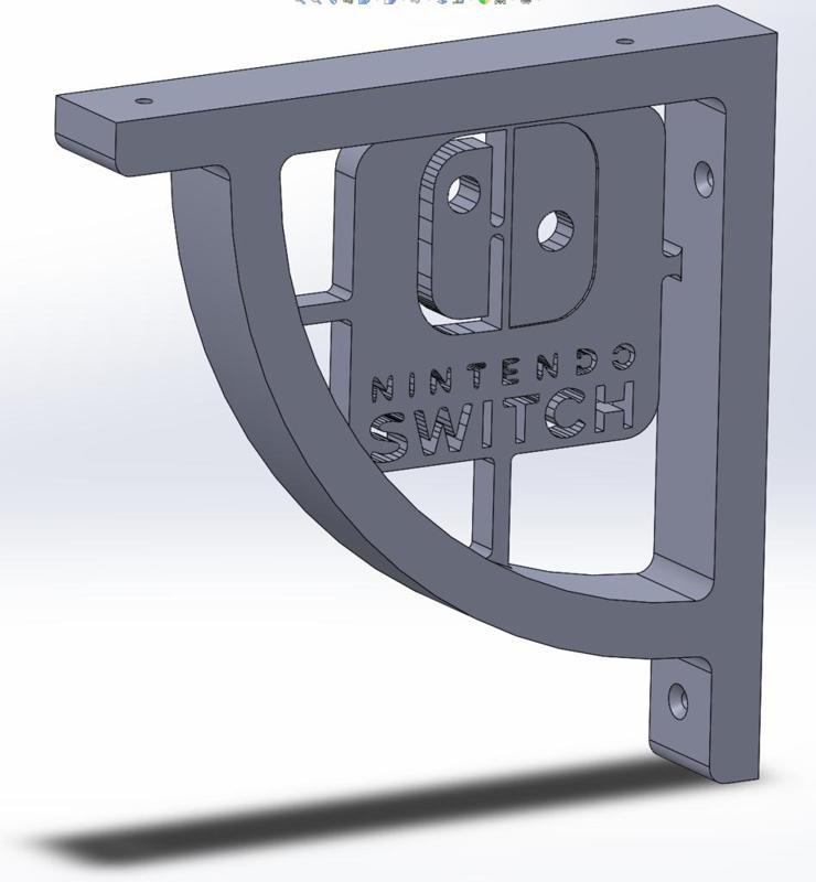 EQUERRE D'ÉTAGÈRE LOGO NINTENDO SWITCH
