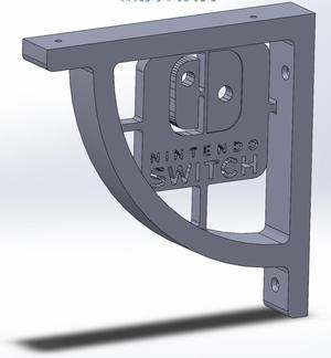 EQUERRE D'ÉTAGÈRE LOGO NINTENDO SWITCH