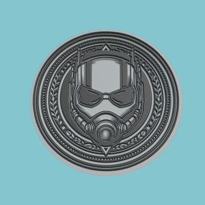 Ant-Man Medallion CNC Ant-Man 3d Printer Obj Stl