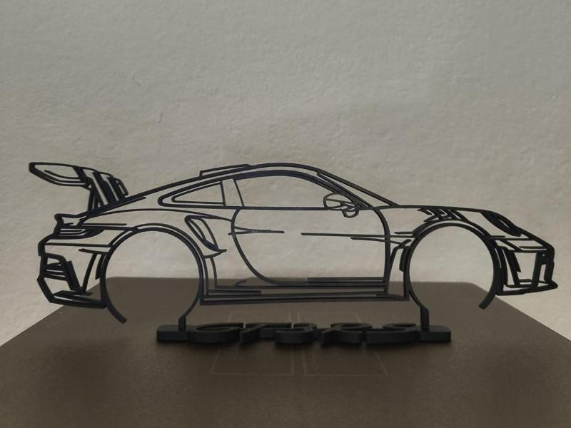Porsche 911 GT3 RS Wallart