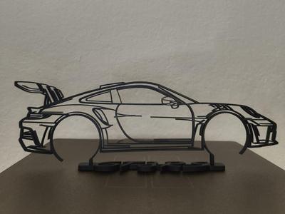 Porsche 911 GT3 RS Wallart