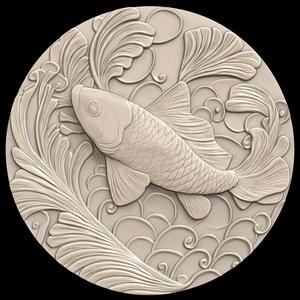 3D Model STL File for CNC Router/Laser & 3D Printer A Fish that Can Walk on Land for Hours