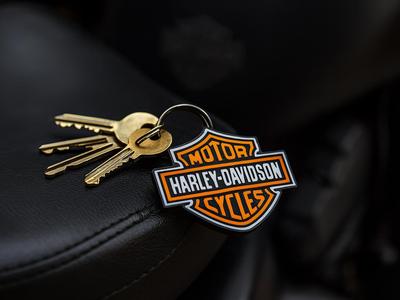 Harley-Davidson keychain