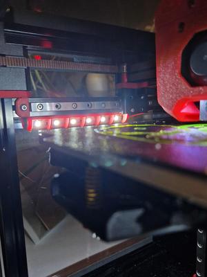 voron v0.1 led 5050 holder+diffuser