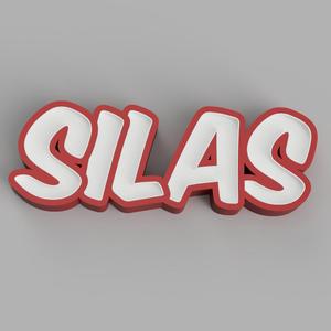 NAMELED SILAS  - LED LAMP WITH NAME