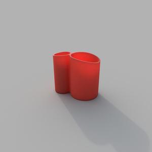 Toothbrush and Toothpaste Holder