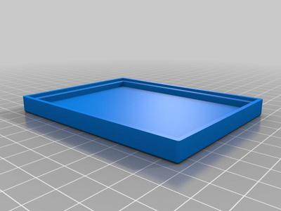 Plain cigarette box (for 8 cigarettes)