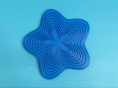 Rounded Star Geometric Fidget