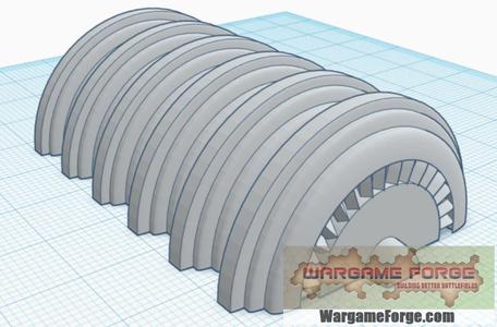 Sci-Fi Building 21 Building Fusion Generator SF021