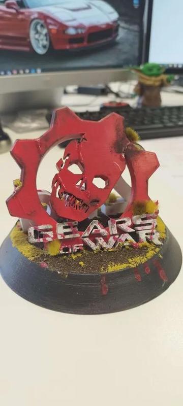Gears of War trofej   