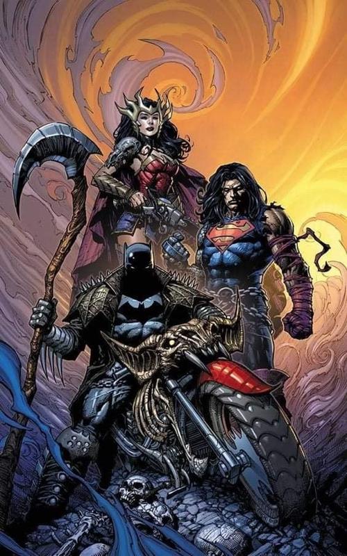 x3 Death metal comics collection Batman, Superman, Wonder Woman