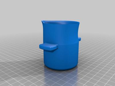 Different DF64 G-IOTA Dosing Cups: 53.5mm, 51mm, Spouted