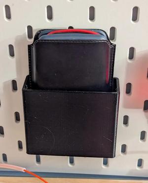 Skadis box, multimeter holder   