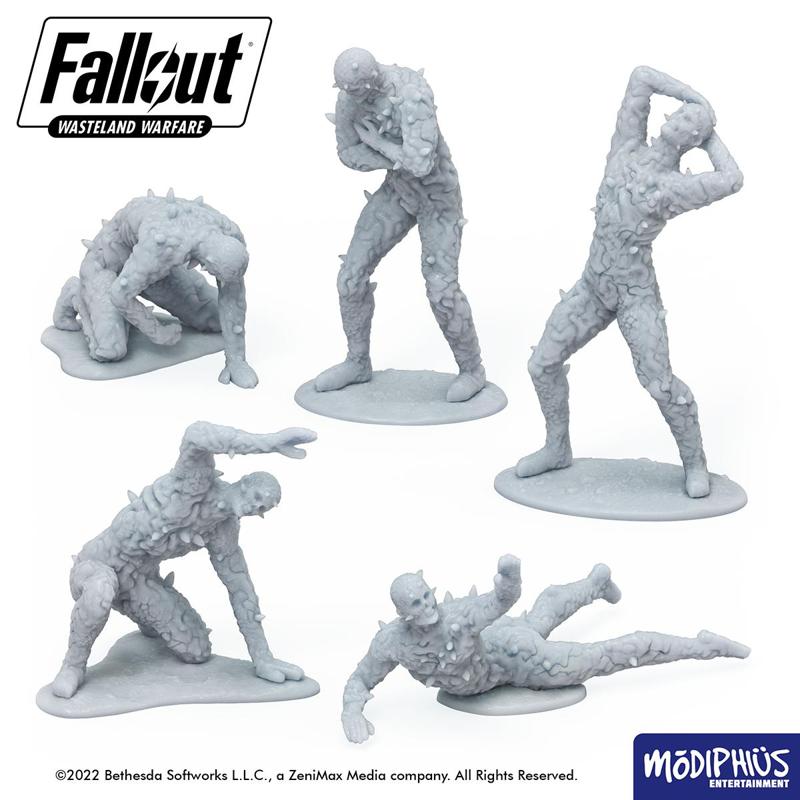 Fallout: Wasteland Warfare - Print at Home - Scorched Statues