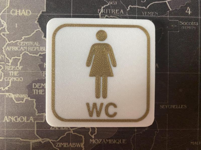 Toilet Sign Woman