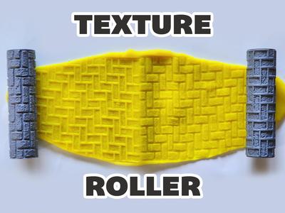 Texture Roller V71 | Herringbone Brick